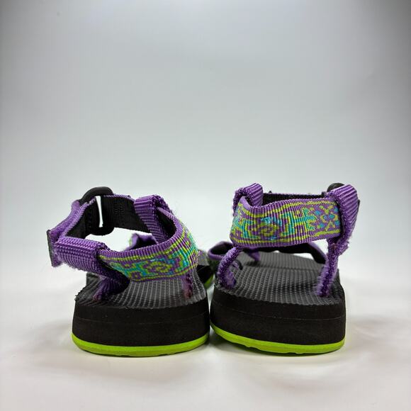 Teva Original Universal Purple Black Aztec Sports Sandal 1003986 Women’s Size 6 - Picture 5 of 8